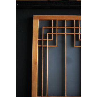 ガラス入 組子欄間　R0027 