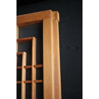 ガラス入 組子欄間　R0027 