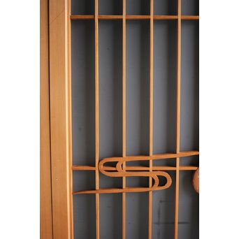 小野道風 柳に蛙 書院 4枚1組　R0028Y 