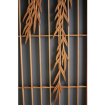 小野道風 柳に蛙 書院 4枚1組　R0028Y 