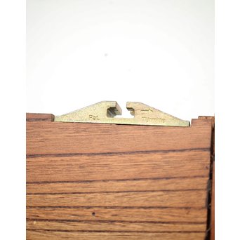 総欅 大金具板蔵戸　W004Y 