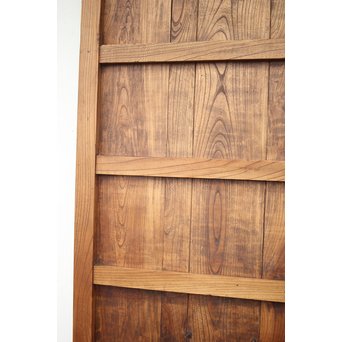 総欅 大金具板蔵戸　W004Y 