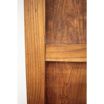 総欅 大金具板蔵戸　W004Y 