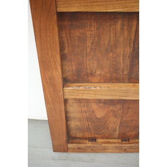 総欅 大金具板蔵戸　W004Y 