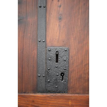 鉄金具 堅牢升格子蔵戸　W005YD 