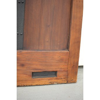 鉄金具 堅牢升格子蔵戸　W005YD 