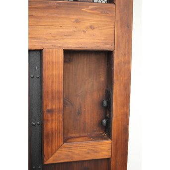 鉄金具 堅牢升格子蔵戸　W005YD 