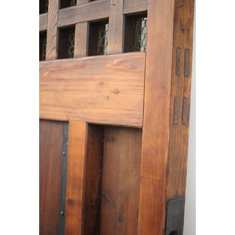 鉄金具 堅牢升格子蔵戸　W005YD 