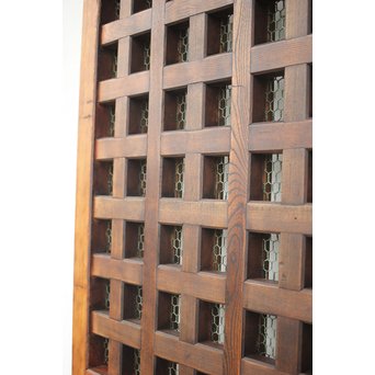 鉄金具 堅牢升格子蔵戸　W005YD 