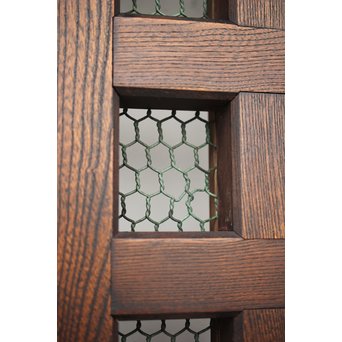 鉄金具 堅牢升格子蔵戸　W005YD 