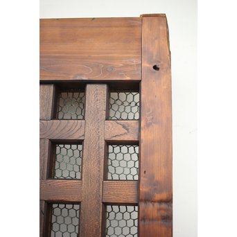 鉄金具 堅牢升格子蔵戸　W005YD 