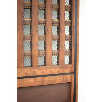 鉄金具 堅牢升格子蔵戸　W005YD 