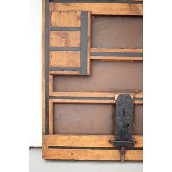 鉄金具 堅牢升格子蔵戸　W005YD 