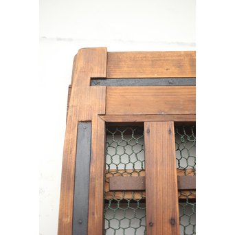 鉄金具 堅牢升格子蔵戸　W005YD 