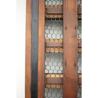 鉄金具 堅牢升格子蔵戸　W005YD 