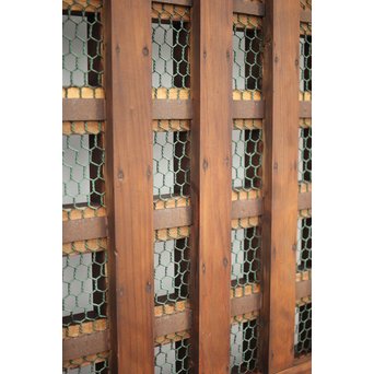 鉄金具 堅牢升格子蔵戸　W005YD 