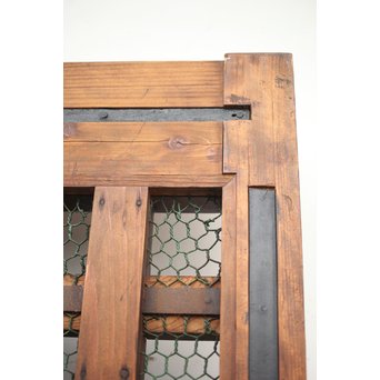 鉄金具 堅牢升格子蔵戸　W005YD 