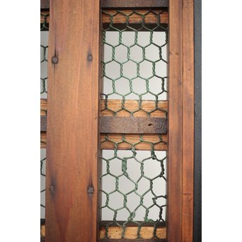 鉄金具 堅牢升格子蔵戸　W005YD 