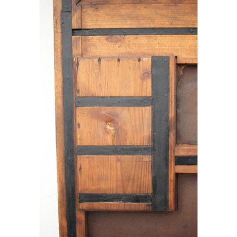 鉄金具 堅牢升格子蔵戸　W005YD 