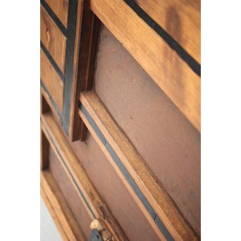 鉄金具 堅牢升格子蔵戸　W005YD 