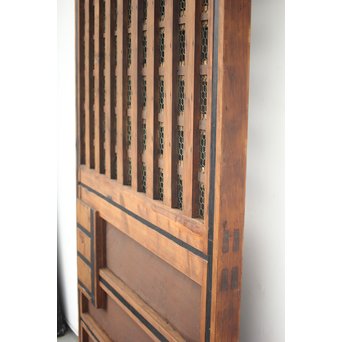 鉄金具 堅牢升格子蔵戸　W005YD 