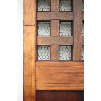 鉄金具 堅牢升格子蔵戸　W005YD 