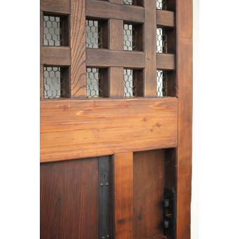 鉄金具 堅牢升格子蔵戸　W005YD 