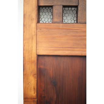 鉄金具 堅牢升格子蔵戸　W005YD 