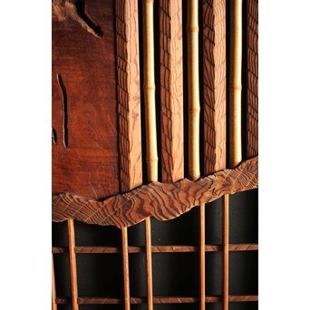 名栗細工 自然木の衝立　R0030 