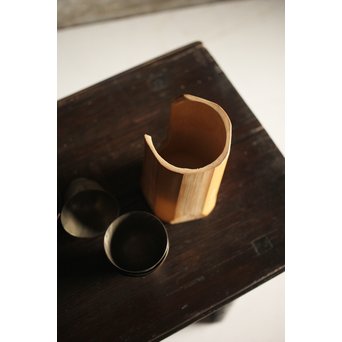 三世 早川尚古斎 竹碗筒　U224 