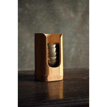 三世 早川尚古斎 竹碗筒　U224 