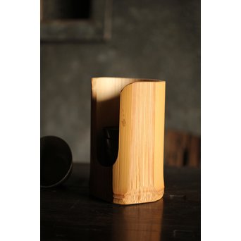 三世 早川尚古斎 竹碗筒　U224 