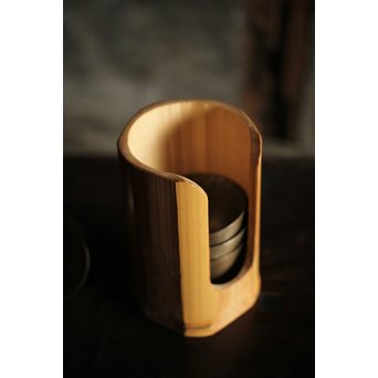 三世 早川尚古斎 竹碗筒　U224 