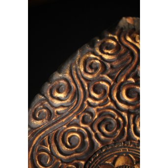 仏教美術 木彫阿弥陀如来坐像　X248 