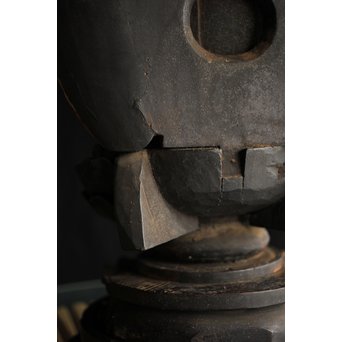 仏教美術 木彫阿弥陀如来坐像　X248 