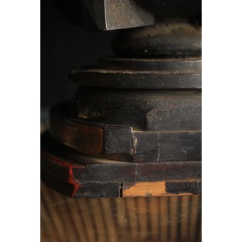 仏教美術 木彫阿弥陀如来坐像　X248 