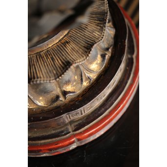 仏教美術 木彫阿弥陀如来坐像　X248 