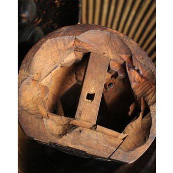 仏教美術 木彫阿弥陀如来坐像　X248 