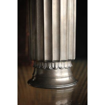 李王家 朝鮮美術 銀記念花瓶 共箱　M228 