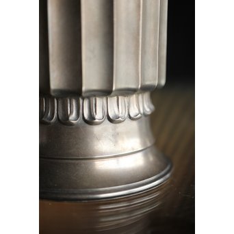 李王家 朝鮮美術 銀記念花瓶 共箱　M228 