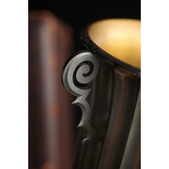 李王家 朝鮮美術 銀記念花瓶 共箱　M228 