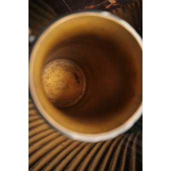 李王家 朝鮮美術 銀記念花瓶 共箱　M228 