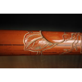 玉楮象谷 竹香筒 石井馨堂識箱　U225 