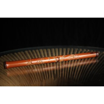 玉楮象谷 竹香筒 石井馨堂識箱　U225 