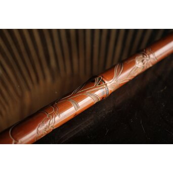 玉楮象谷 竹香筒 石井馨堂識箱　U225 