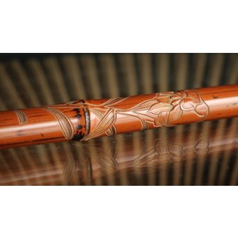 玉楮象谷 竹香筒 石井馨堂識箱　U225 