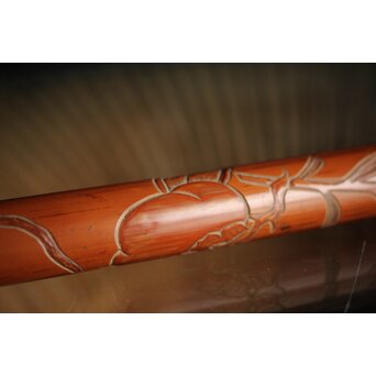 玉楮象谷 竹香筒 石井馨堂識箱　U225 