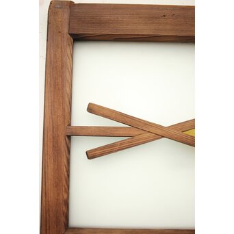 ダイア窓の色ガラス戸 4枚1組　GD1304Y 