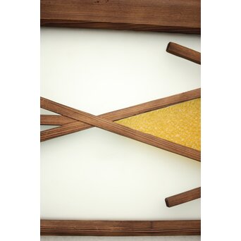 ダイア窓の色ガラス戸 4枚1組　GD1304Y 