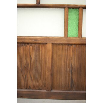 ダイア窓の色ガラス戸 4枚1組　GD1304Y 